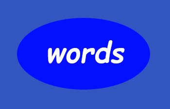 words button
